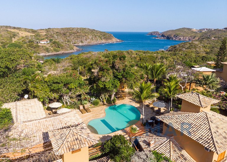 Casa em Búzios com Piscina e Vista-Mar | EDF 12