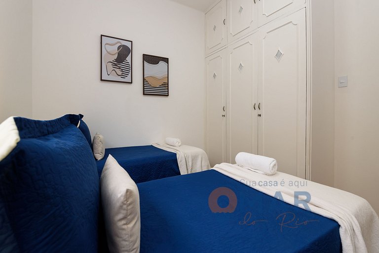 2BDRs 100m from Copacabana Beach | DF 97/702