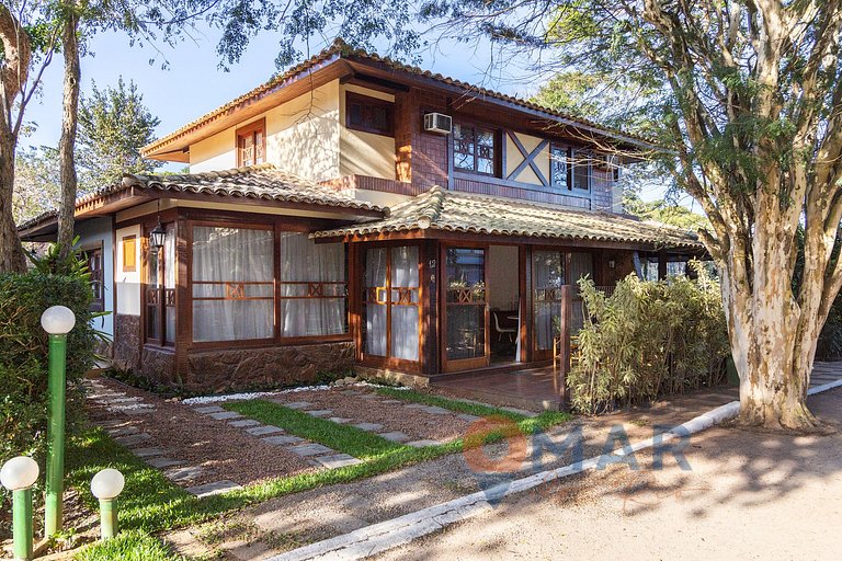 Beach House in Búzios with Gourmet Area | VF 12
