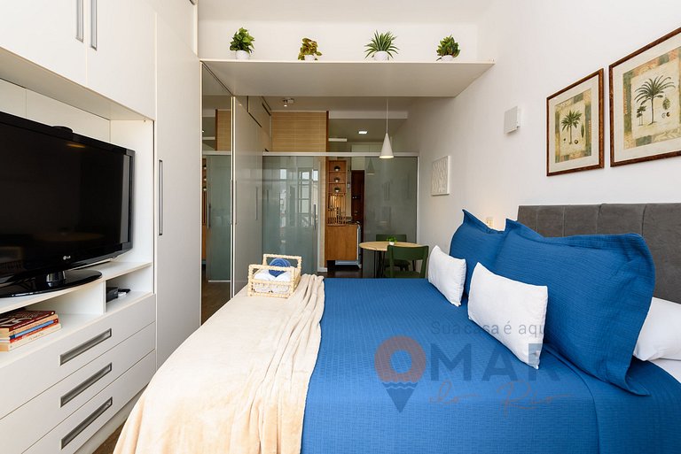 Estudio a 200 metros de la playa de Copacabana | FM 144/1105