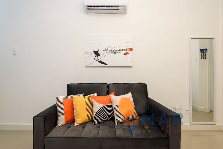 Moderno Apartamento a 300m da Praia | RP 14/307