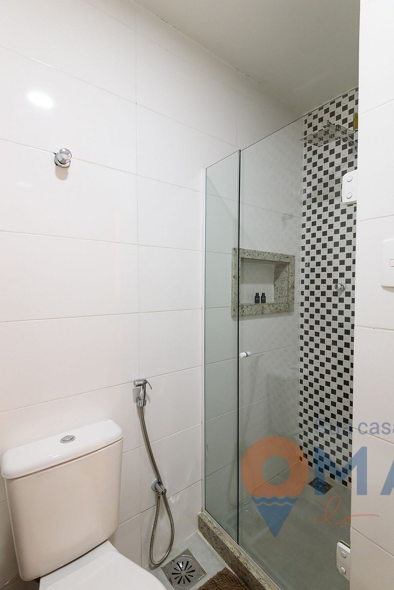 Moderno Apartamento a 300m da Praia | RP 14/307