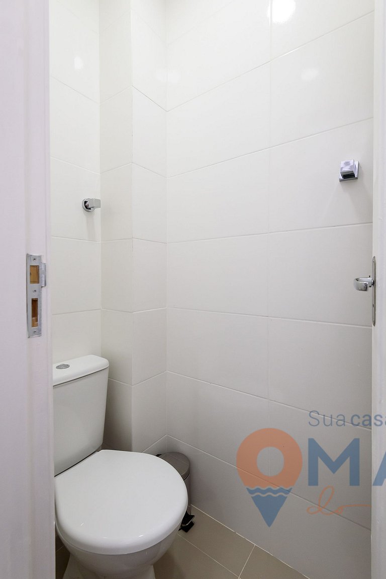 Moderno Apartamento a 300m da Praia | RP 14/307