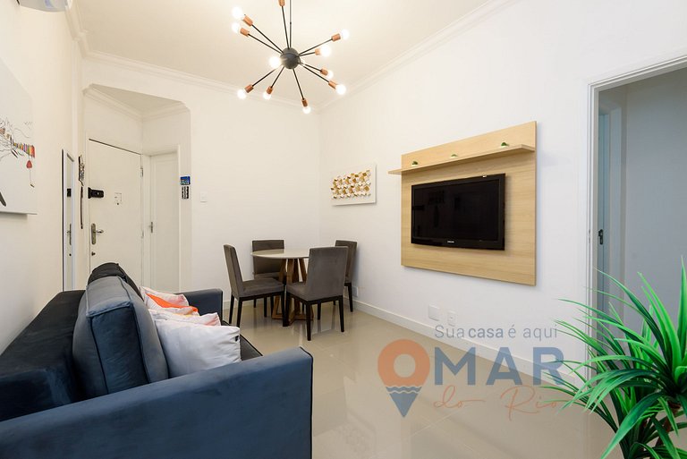Moderno Apartamento a 300m da Praia | RP 14/307