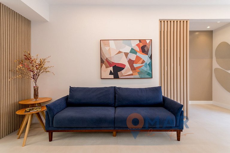 Apartamento Moderno com 3Qtos a 450m da Praia | AP30/601