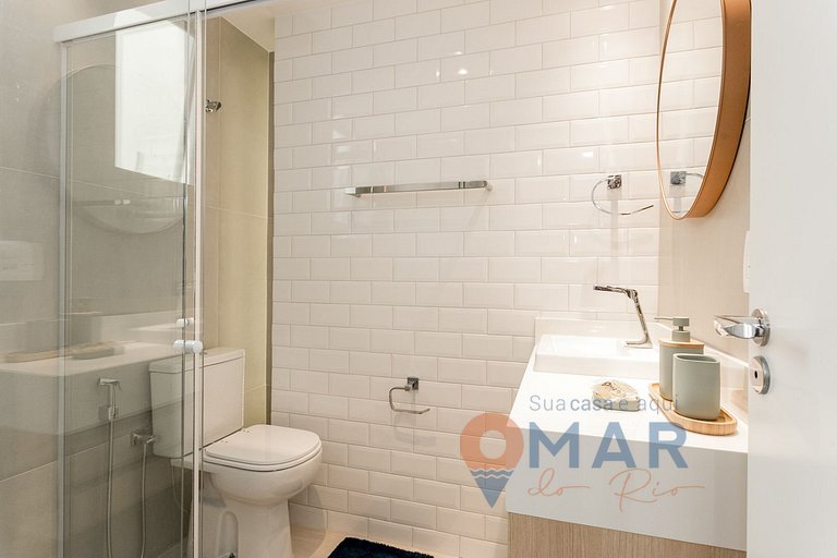 Apartamento Moderno com 3Qtos a 450m da Praia | AP30/601