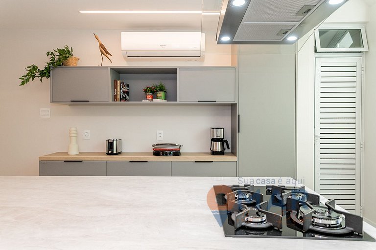 Apartamento Moderno com 3Qtos a 450m da Praia | AP30/601