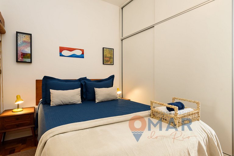 Omar do Rio: Modern 1BDR 300m from Ipanema Beach