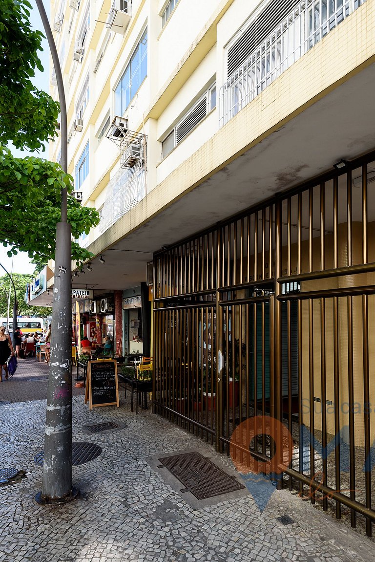 Omar do Rio: Modern 1BDR 300m from Ipanema Beach