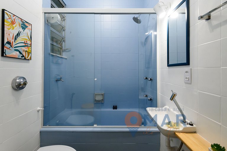 Studio com Vista Mar em Copacabana | BRX 58/905