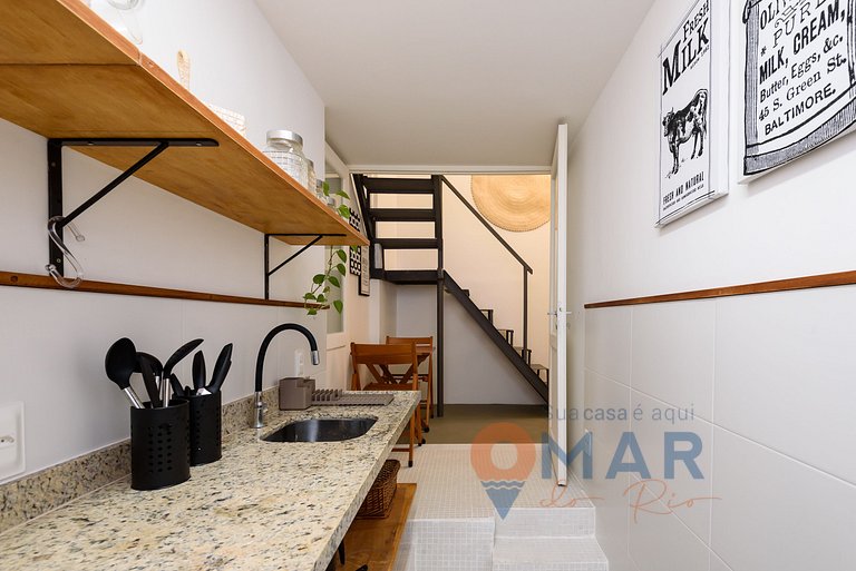2BDRs y balcón c/ vistas al mar en Ipanema|TXM 21S
