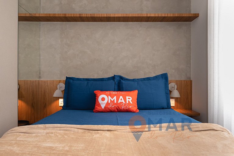 Apê Qto&Sala a 100m da Praia de Ipanema | PM 1757/503
