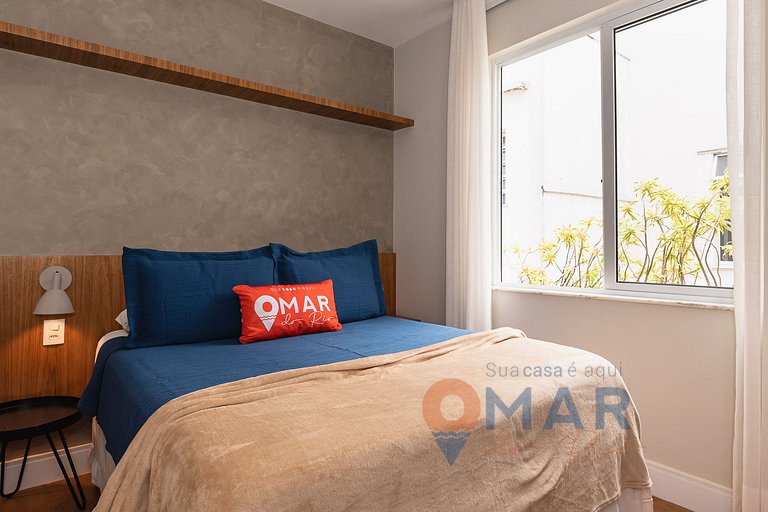 Apê Qto&Sala a 100m da Praia de Ipanema | PM 1757/503