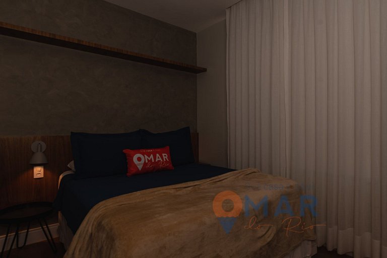 Apê Qto&Sala a 100m da Praia de Ipanema | PM 1757/503