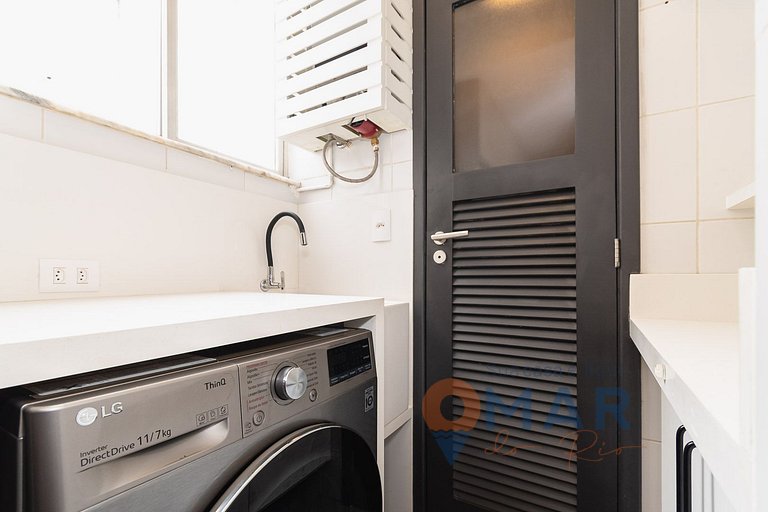 Apê Qto&Sala a 100m da Praia de Ipanema | PM 1757/503