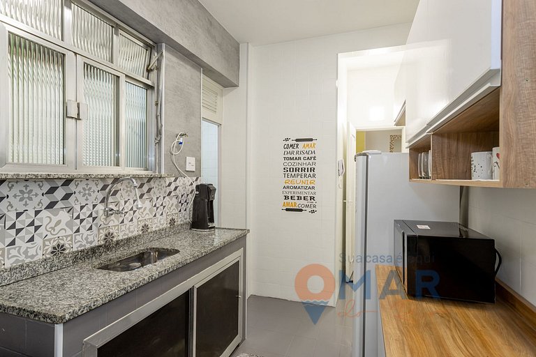 3 habitaciones 200m de la playa de Copacabana | NSC 905/301