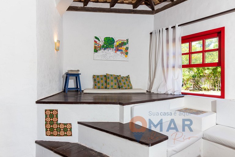 Casa Flora com Piscina: Suíte Vermelha