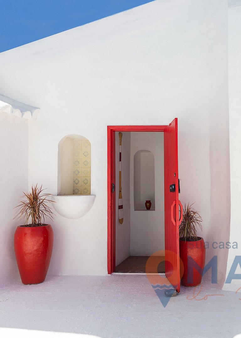 Casa Flora com Piscina: Suíte Vermelha