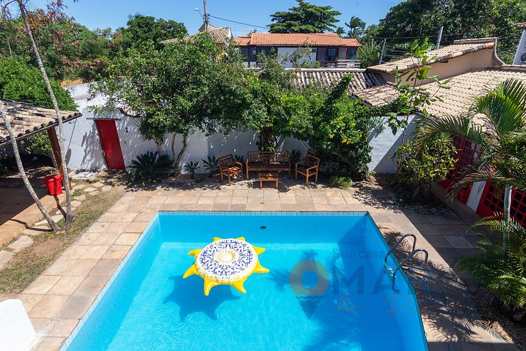Casa Flora com Piscina: Suíte Azul