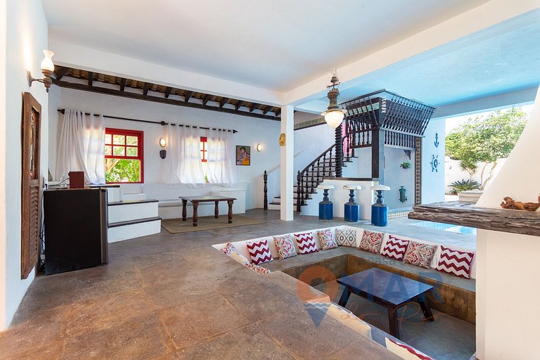 Casa Flora com Piscina: Suíte Azul