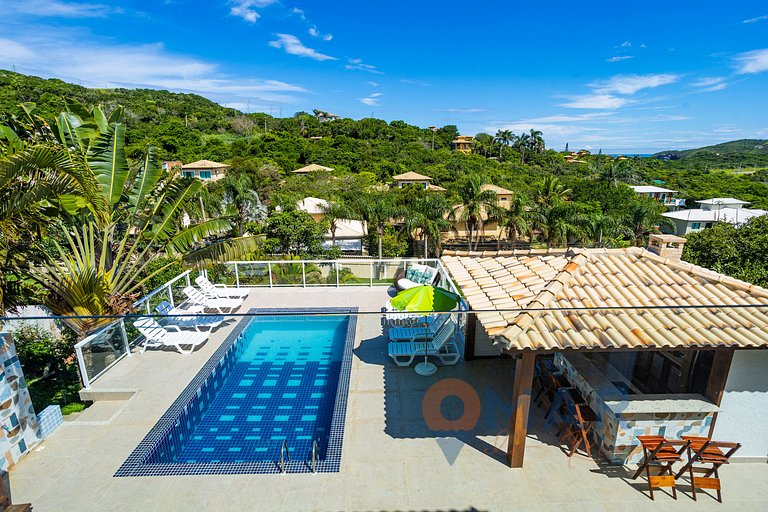 Casa Ayana | Mansión con piscina a 400m de Praia Brava
