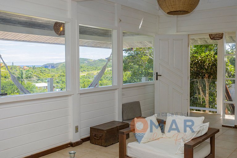 Casa Ayana | Mansão c/ Piscina a 400m da Praia Brava