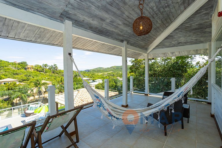 Casa Ayana | Mansão c/ Piscina a 400m da Praia Brava
