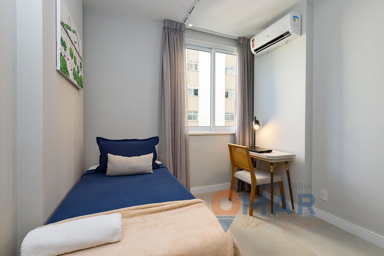 Apartamento no Leblon com 3Qtos | GBC 260/301