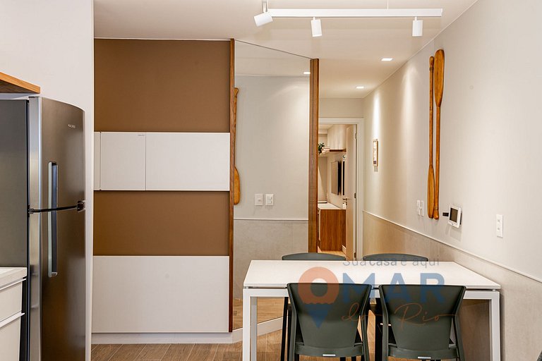 Quarto & Sala a 170m da Praia de Ipanema | FA 49/302