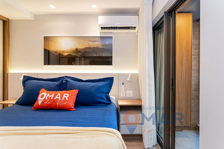 Habitación y sala de estar a 170 metros de la playa de Ipane