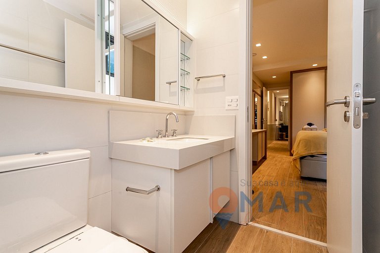 Quarto & Sala a 170m da Praia de Ipanema | FA 49/302