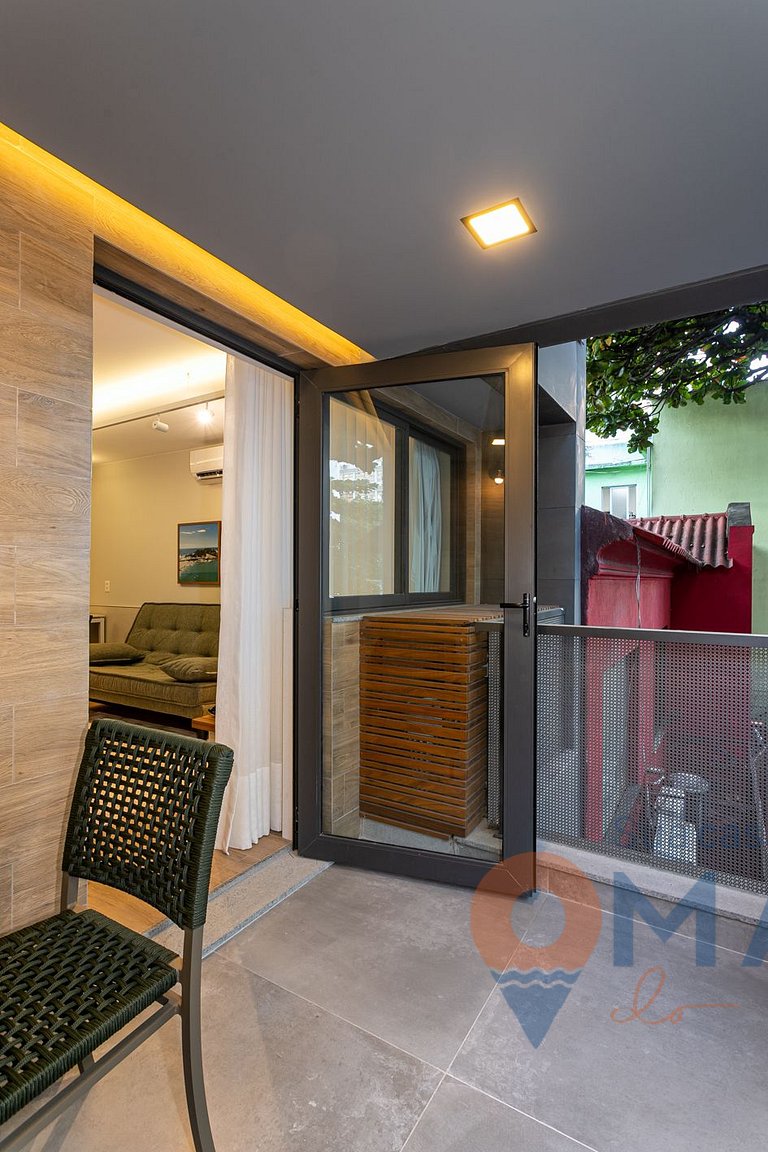 Quarto & Sala a 170m da Praia de Ipanema | FA 49/302