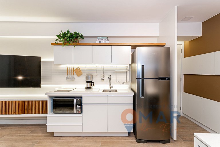 Quarto & Sala a 170m da Praia de Ipanema | FA 49/302