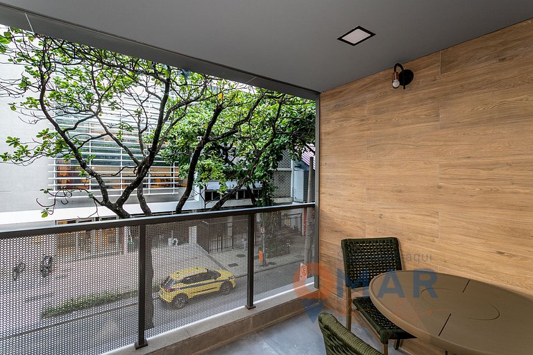 Quarto & Sala a 170m da Praia de Ipanema | FA 49/302