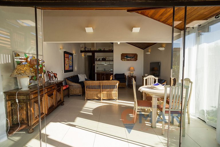 Beachfront House w/ Ocean View in Búzios | CBR 7/7