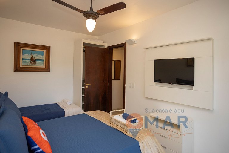 Beachfront House w/ Ocean View in Búzios | CBR 7/7