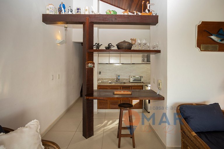 Beachfront House w/ Ocean View in Búzios | CBR 7/7