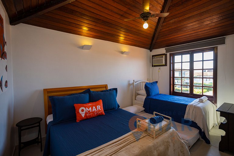 Beachfront House w/ Ocean View in Búzios | CBR 7/7