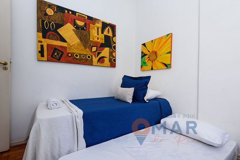 Amplo 3 quartos a 200m da Praia | BC 33/502