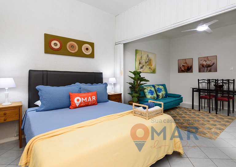 Estudio en Copacabana a 450 metros de la playa | BR 811/805