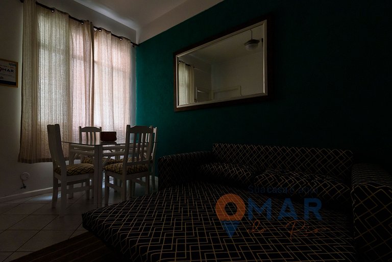 Apt Qto&Sala 220m from Copacabana Beach | RP 95/304