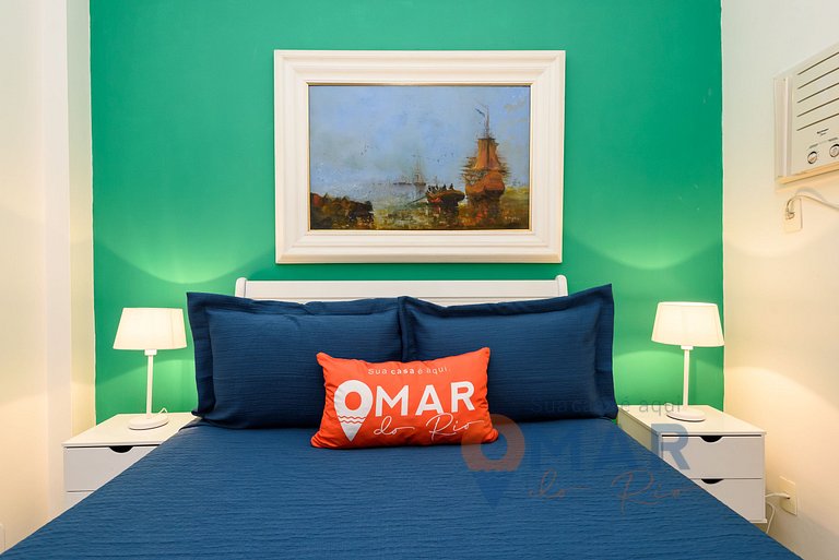 Apt Qto&Sala 220m from Copacabana Beach | RP 95/304