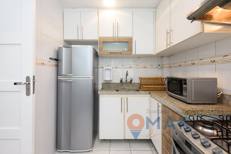 Apê Qto&Sala a 220m da Praia de Copacabana | RP 95/304