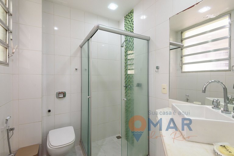Apê Qto&Sala a 220m da Praia de Copacabana | RP 95/304