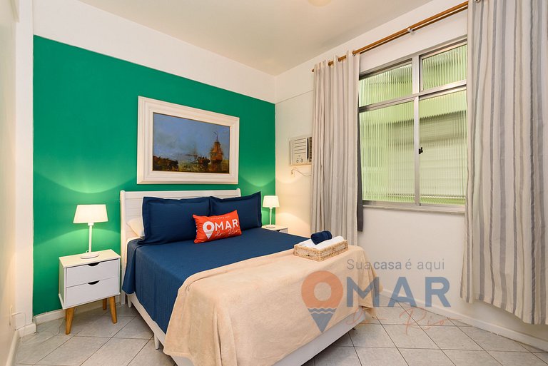 Apt Qto&Sala 220m from Copacabana Beach | RP 95/304