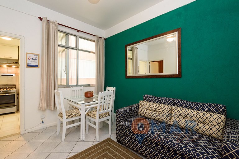 Apt Qto&Sala 220m from Copacabana Beach | RP 95/304