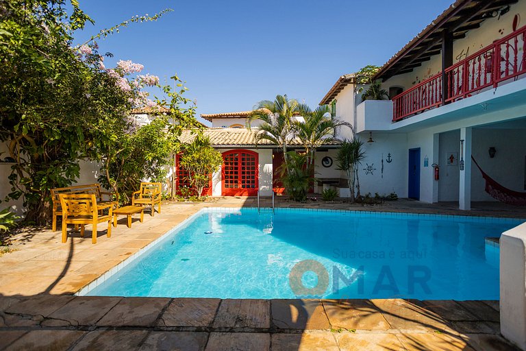 Casa Flora com Piscina: Suíte Vermelha