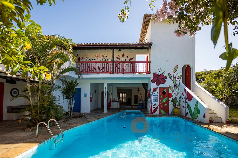 Casa Flora com Piscina: Suíte Verde