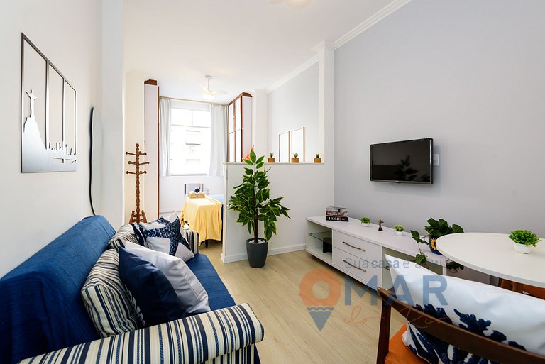 Studio em Copacabana a 160m da Praia | PJ 135/507