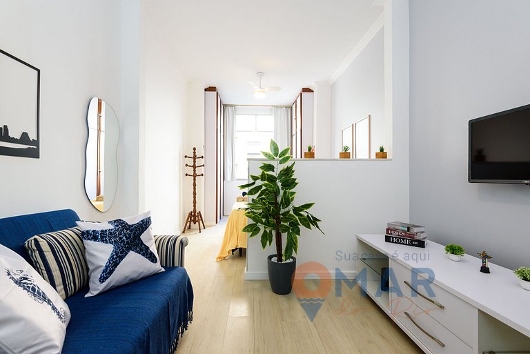 Studio em Copacabana a 160m da Praia | PJ 135/507